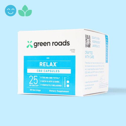 Relax CBD Capsules - (30ct) 750mg