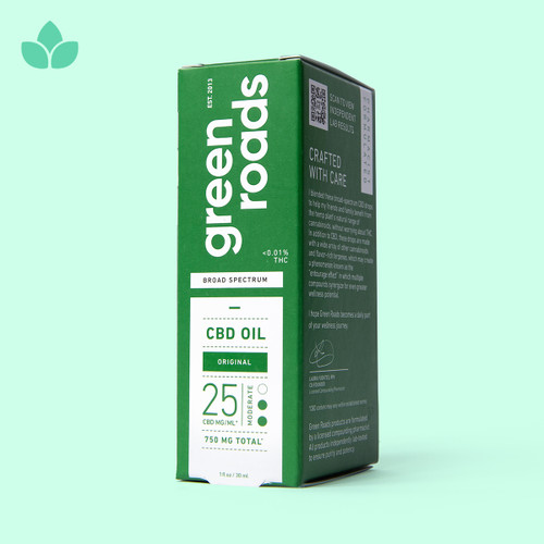 Broad Spectrum CBD Oil - (30ml) 750mg