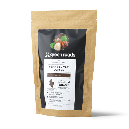 Hazelnut Hemp Flower Coffee - (2.5oz)