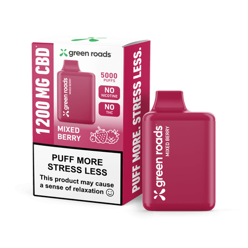 CBD Puff Mixed Berry - 1200mg