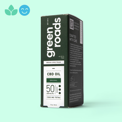 Broad Spectrum CBD Oil - (30ml) 1500mg