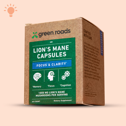 Lion's Mane Focus & Clarity Mushroom Capsules - (60ct)
